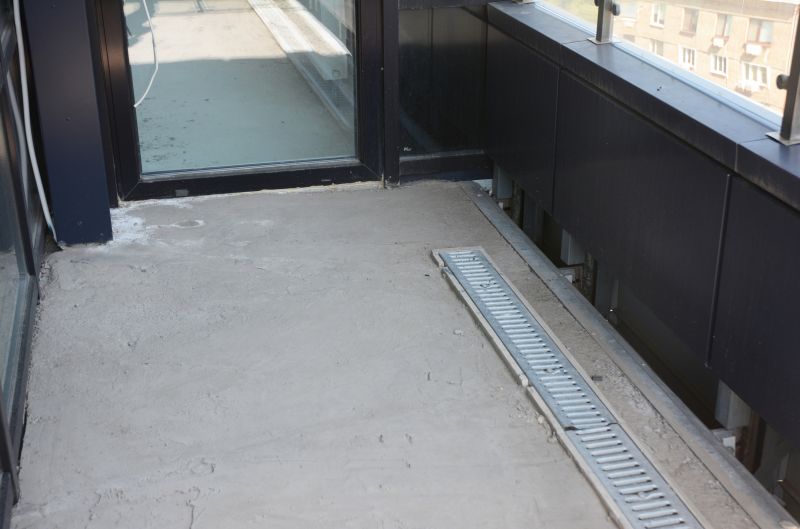 Channel Drain Installation