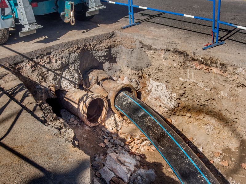 Drainage Line Replacement