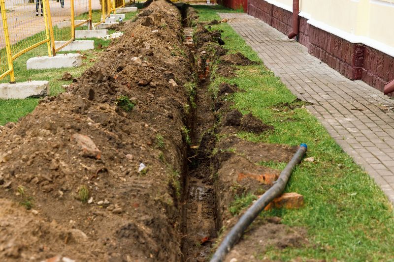 French Ditch Installation