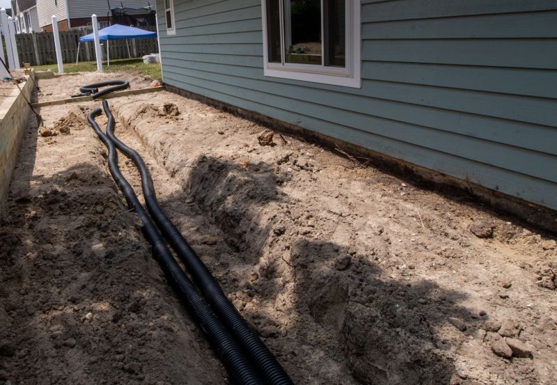 French Ditch Installation
