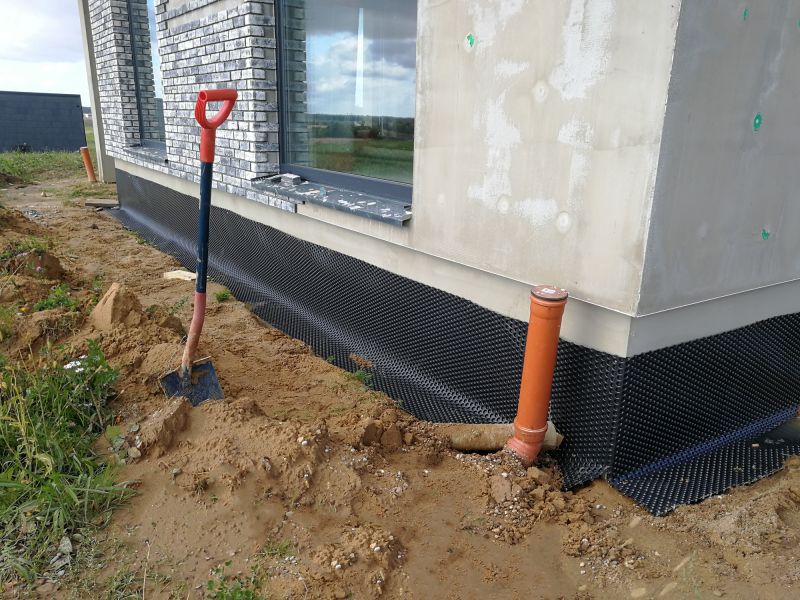 Hillside Drainage Installation