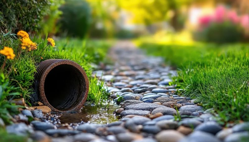Landscape Drainage Repair