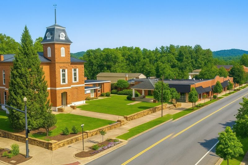 Landscape Drainage Repair in Brevard, NC