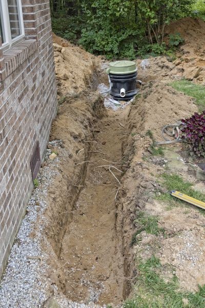 Grinder Pump Installation in Hendersonville