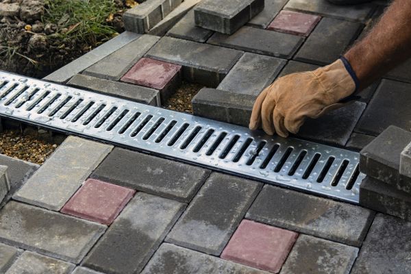 Cost of Patio Drain Installation in Hendersonville